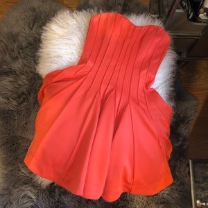 Betsey Johnson Coral Scuba Dress